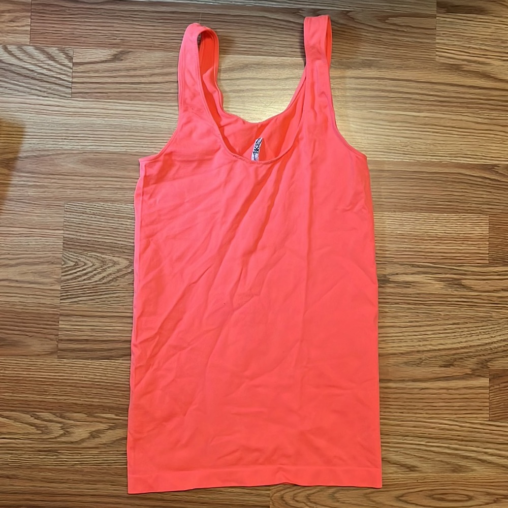 Neon Orange Tank - Picture 2 of 3
